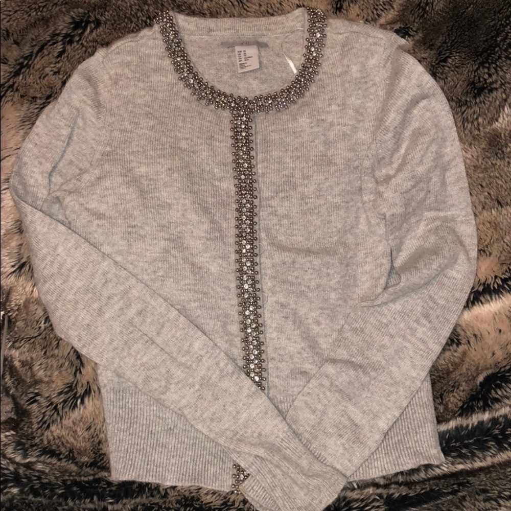 H&M Gray Cardigan